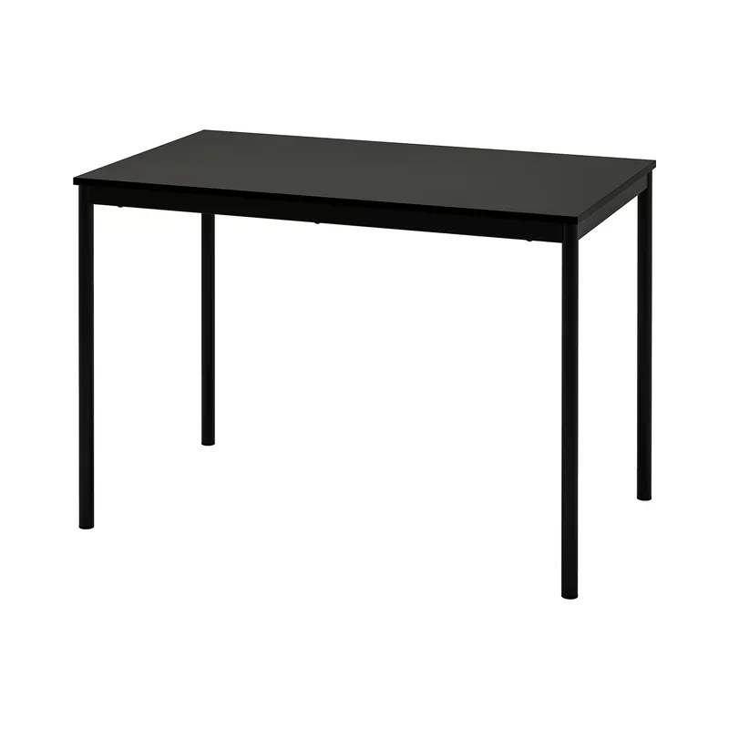 Black table